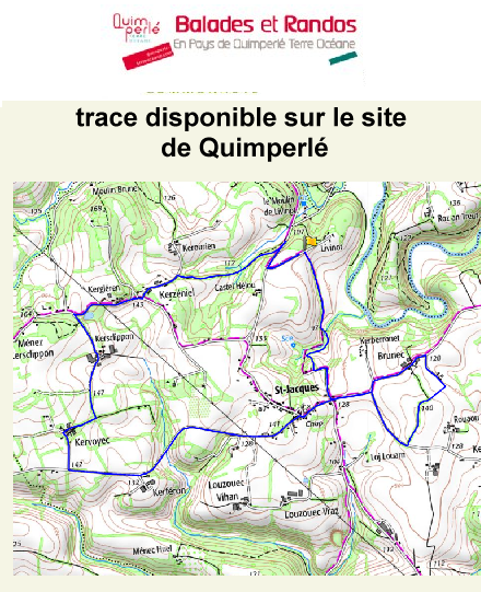 accs  la trace GPS de la randonne