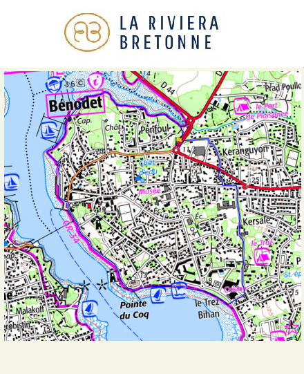 accs  la trace GPS de la randonne