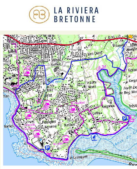 accs  la trace GPS de la randonne