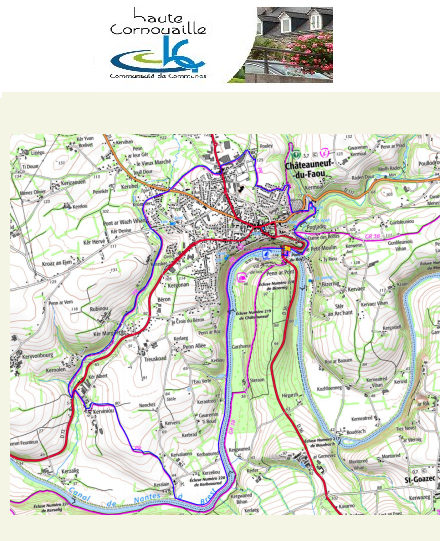 accs  la trace GPS de la randonne