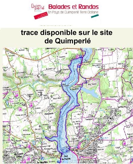 accs  la trace GPS de la randonne