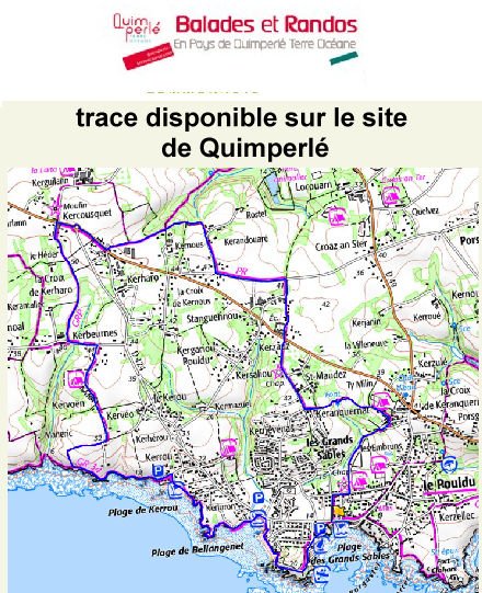 accs  la trace GPS de la randonne