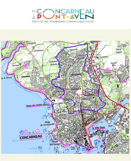 accs  la trace GPS de la randonne