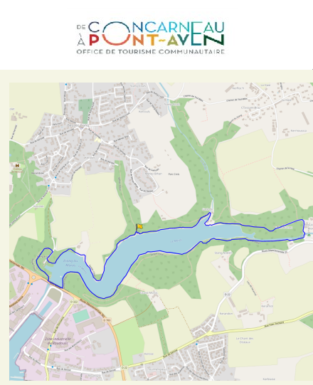 accs  la trace GPS de la randonne