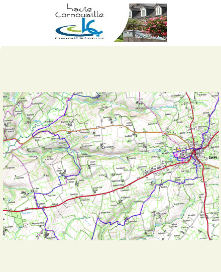 accs  la trace GPS de la randonne