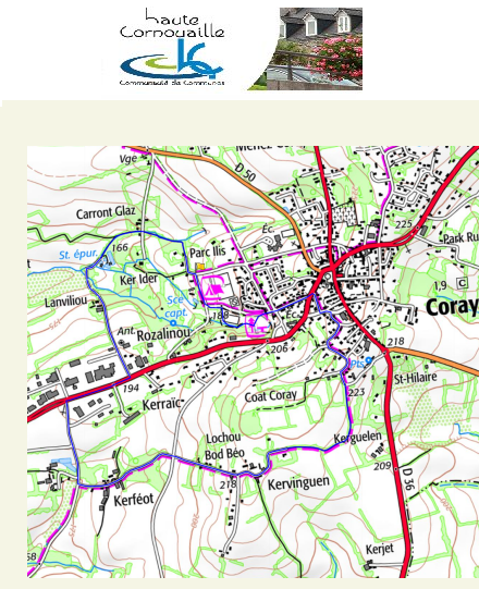 accs  la trace GPS de la randonne