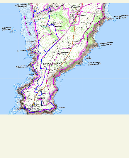 accs  la trace GPS de la randonne