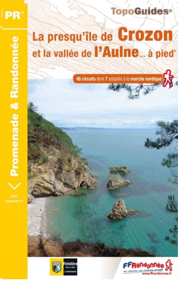 photo d'une page du site du guide de la randonne