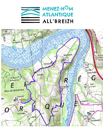 accs  la trace GPS de la randonne
