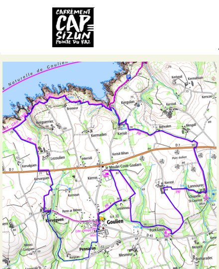 accs  la trace GPS de la randonne