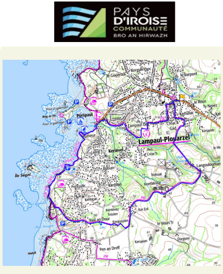 accs  la trace GPS de la randonne