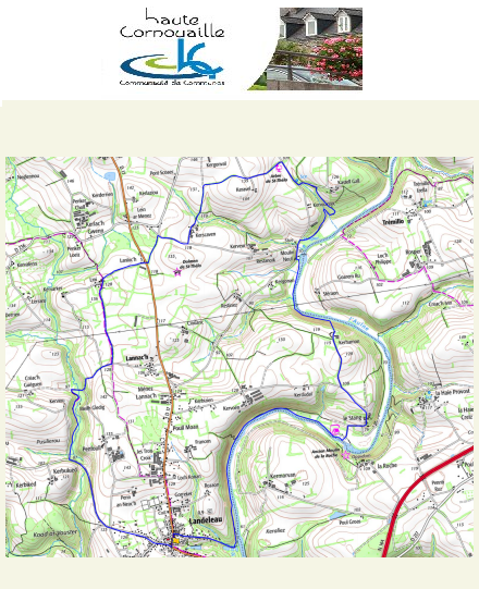 accs  la trace GPS de la randonne