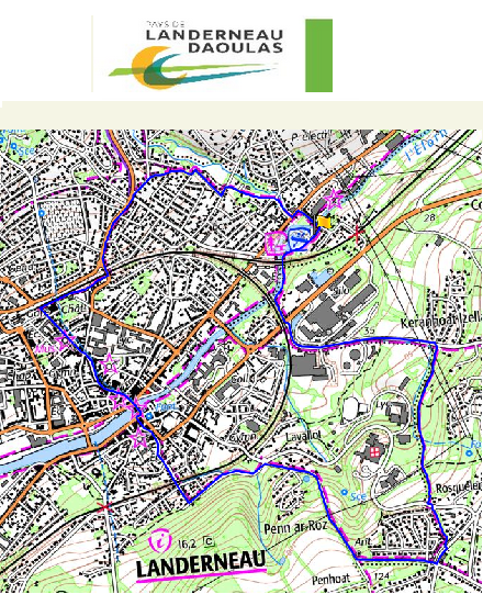 accs  la trace GPS de la randonne