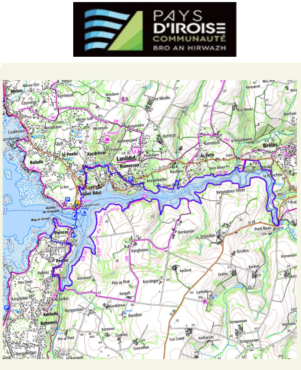 accs  la trace GPS de la randonne