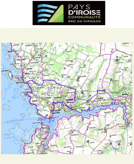 accs  la trace GPS de la randonne