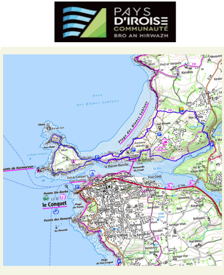 accs  la trace GPS de la randonne