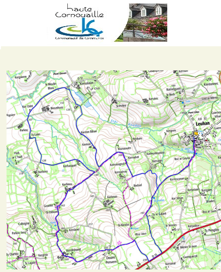 accs  la trace GPS de la randonne