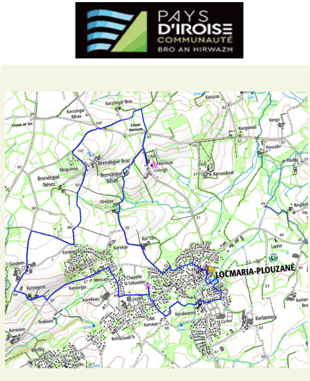 accs  la trace GPS de la randonne