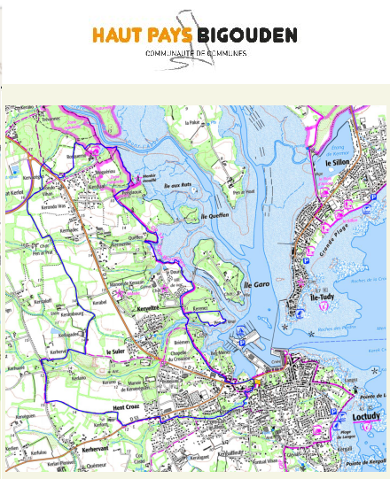 accs  la trace GPS de la randonne