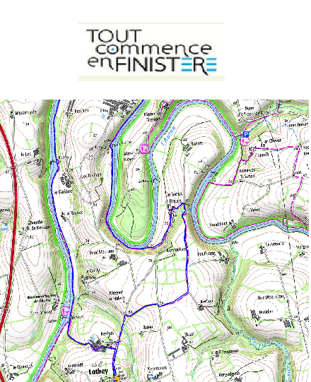 accs  la trace GPS de la randonne