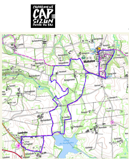 accs  la trace GPS de la randonne