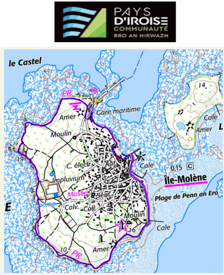 accs  la trace GPS de la randonne