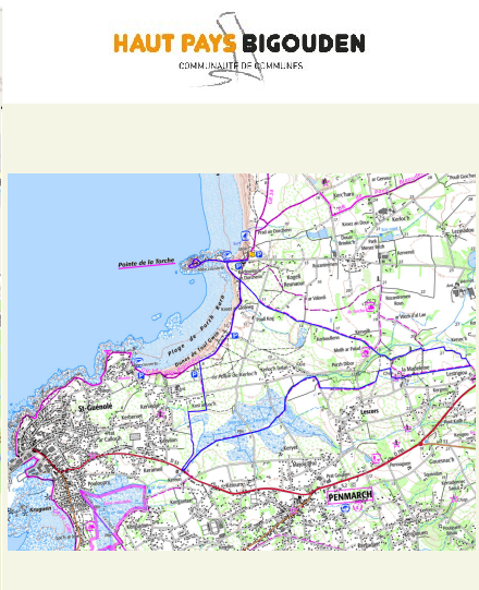 accs  la trace GPS de la randonne