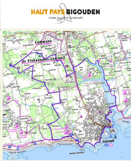 accs  la trace GPS de la randonne