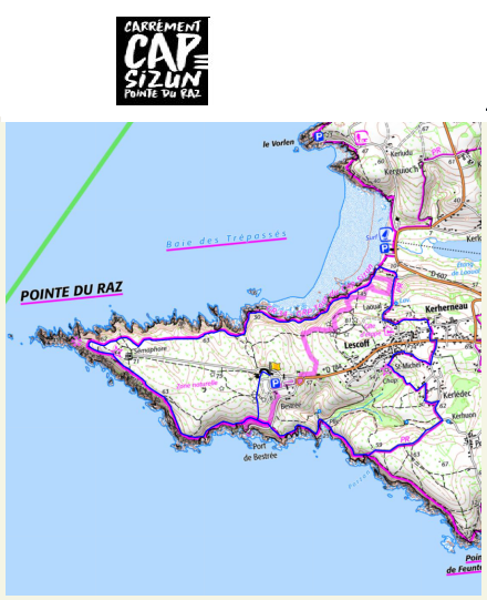 accs  la trace GPS de la randonne