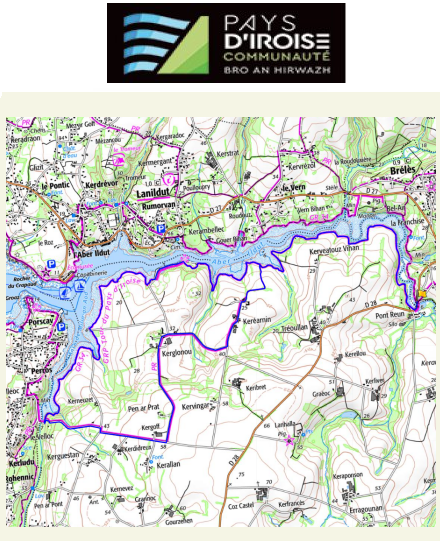 accs  la trace GPS de la randonne