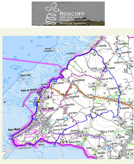 accs  la trace GPS de la randonne