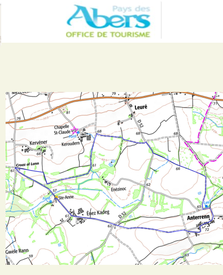 accs  la trace GPS de la randonne