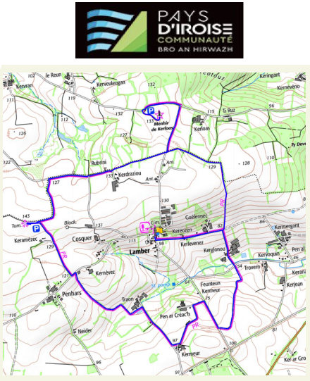 accs  la trace GPS de la randonne