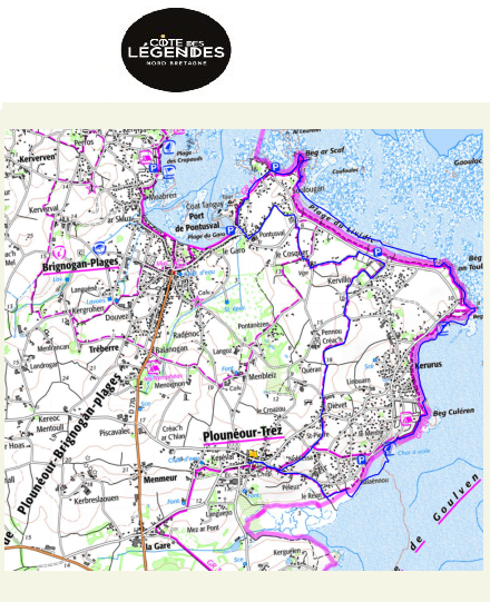 accs  la trace GPS de la randonne