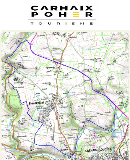 accs  la trace GPS de la randonne