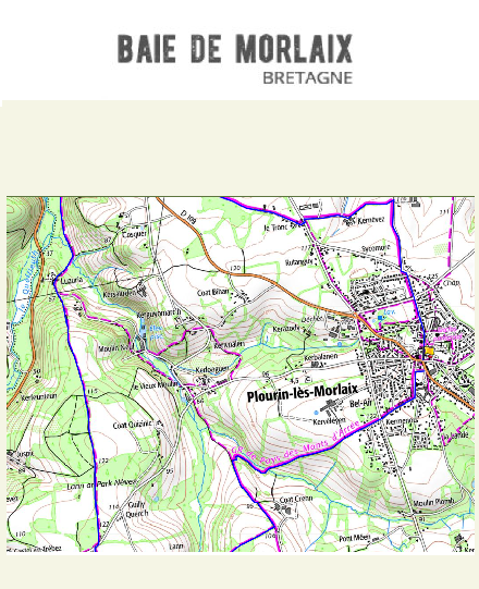 accs  la trace GPS de la randonne