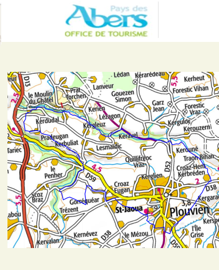 accs  la trace GPS de la randonne