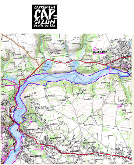 accs  la trace GPS de la randonne