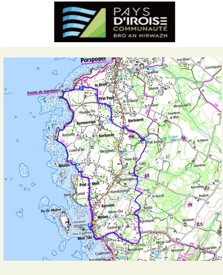 accs  la trace GPS de la randonne