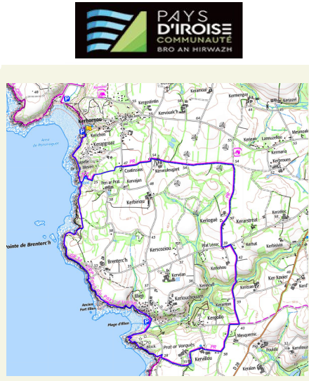 accs  la trace GPS de la randonne