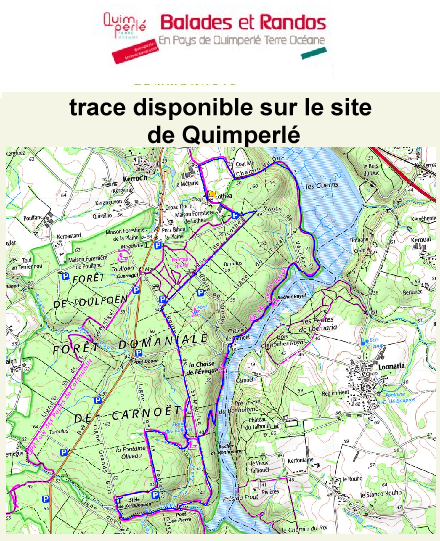 accs  la trace GPS de la randonne