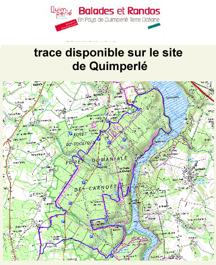 accs  la trace GPS de la randonne