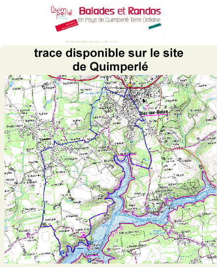 accs  la trace GPS de la randonne