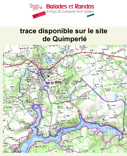 accs  la trace GPS de la randonne