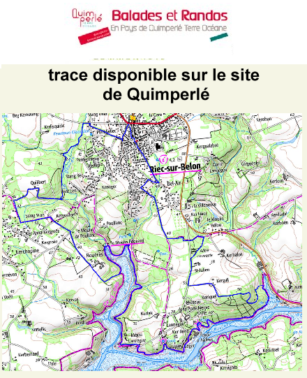 accs  la trace GPS de la randonne