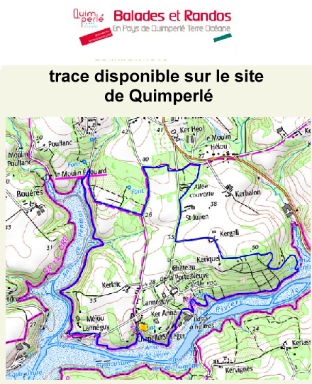 accs  la trace GPS de la randonne