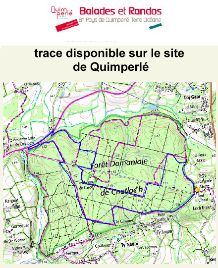 accs  la trace GPS de la randonne