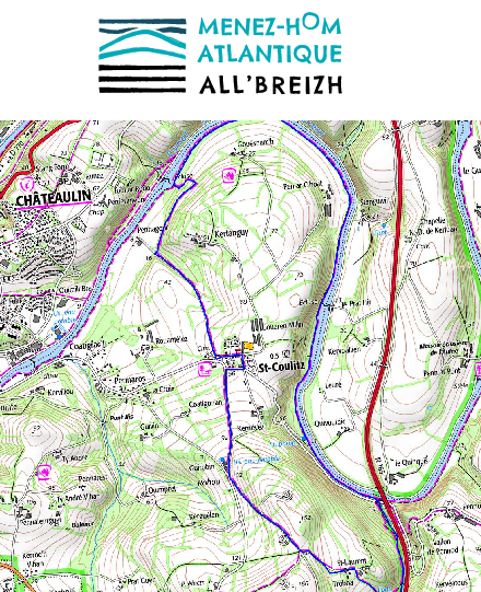 accs  la trace GPS de la randonne