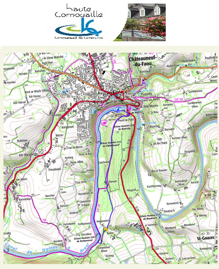 accs  la trace GPS de la randonne