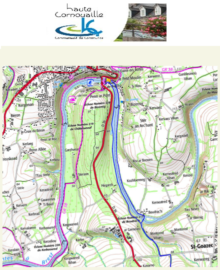 accs  la trace GPS de la randonne